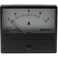 PremiumPort 30A Analog Ampermetre Panel Tipi Ölçü Aleti KLY-T670
