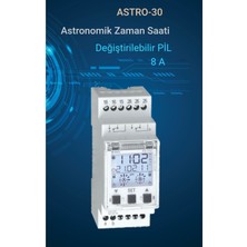 PremiumPort Astro-30 Astronomik Zaman Saati, Değiştirilebilir Pil ile Güçlü ve Dayanıklı