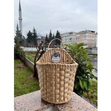 Ss Eral Koop Dekoratif Çok Amaçlı El Yapımı Hasır Sepet🌿 | Yeni Nesil Ev Dekoru | El Emeği Göz Nuru