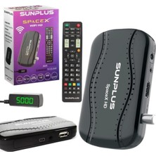 Sunplus Hd Uydu Alıcısı, Wifi Bağlantılı, Yüksek Kalite ve Güçlü Performans