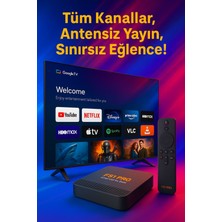 Allians Yüksek Çözünürlüklü 8k UHD Android Tv Box, Full Paket ve Yayın Hediyeli