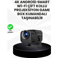 Marsilyan- Wifi6 ve Bluetooth 5.4 Destekli LED Projektör - HCS350PRO
