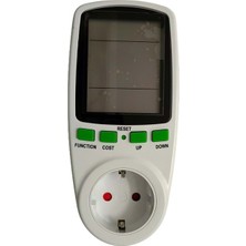 PremiumPort Priz Tipi Elektrik Enerji Ölçer, Hassas Wattmetre, Güç ve Enerji Takip Cihazı