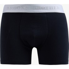 Brooks Brothers Siyah - Lacivert Erkek Boxer BBFW25MBR001