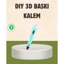 Marsilyan Abs Ve Pla Filament Destekli 3d Yazıcı Kalem