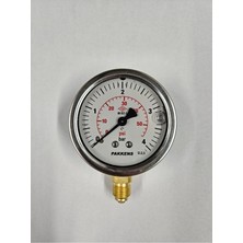 PremiumPort Çap 63 Altı 4 Bar Gliserinli Manometre, Hassas Ölçüm Için Güvenilir Tercih