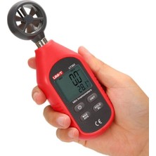 PremiumPort Mini Dijital Rüzgar Ölçer Anemometre, Hız ve Sıfır Noktası Ayarlı