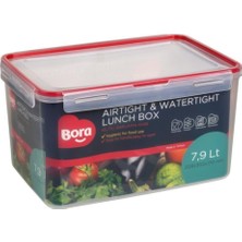 Özbience 7,9 Litre Diyagonal Dikdörtgen Saklama Kabı, Güçlü ve Şık Tasarım