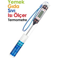 PremiumPort Dijital Termometre Sıcaklık Ölçer, Yoğurt ve Gıda Izleme Cihazı