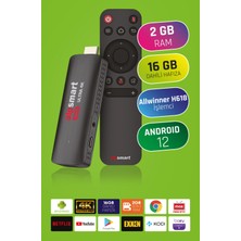 Allians Android 12 Mini Tv Box, 2gb Ram, 16GB Depolama, Medya Player