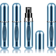 Özbience 4'lü 5ml Mini Doldurulabilir Parfüm Şişesi Seti
