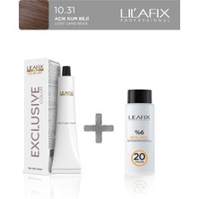 Lil'afix 2'li Exclusive Colour Tüp Boya 60 ml 10.31 Açık Kum Beji