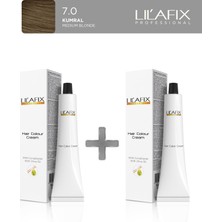 Lil'afix 2'li Tüp Boya 60 ml 7.0 Kumral