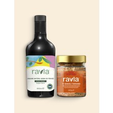 Ravla 2'li Ürün - 17 Sebzeli Tarhana 200g / Kids Meyvemsi Organik Erken Hasat Zeytinyağı – İçimlik 500 ml