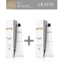 Lil'afix 2'li Tüp Boya 60 ml 9.1 Küllü Açık Sarı