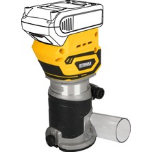 RTRMAX RTX2060B Şarjlı Formika Traşlama El Frezesi Kömürsüz - Akü Hariç