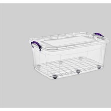 Özbience Pratik 50 Lt Çok Amaçlı Saklama Kabı, Dayanıklı ve Şık Tasarım