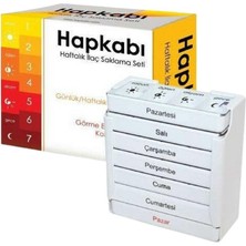 Özbience Pratik ve Şık Ilaç Saklama Seti, Düzenli Kullanım Için Ideal