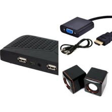 Allians HDMI ve Uydu Bağlantılı Çok Fonksiyonlu Bilgisayar Monitörü Çevirici Seti