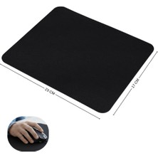 Vorex 230X170X3 mm Mouse Pad | Kaymaz Non-Slip Taban | Pürüzsüz Bez Yüzey