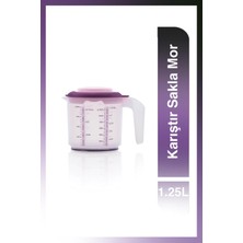 Özbience Mor Gıda Hazırlama ve Karıştırma Kabı, 1.25 Ml, Şık ve Kullanışlı