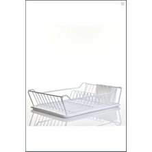 Özbience Paslanmaz Bulaşık Sepeti, Tezgah Üstü Mutfak Organizer, Şık ve Fonksiyonel