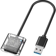 Esranın Dünyası Ally M.2 Sata USB 3.0 Gen1 SSD Harddisk Kutusu  M.2 Ngff- JMS578-(5775)