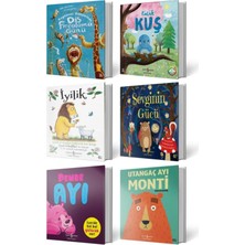 Maruf Yayınevi Diş Fırçalama Günü  Iyilik  Küçük Kuş  Pembe Ayı  Sevginin Gücü  Utangaç Ayı Monti  6'lı Set