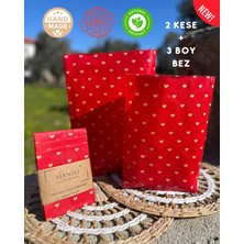 Özbience Balmumlu 2 Boy Kese + 3 Boy Balmumu Kumaş Seti, Yenilikçi Gıda Sarma