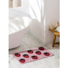 LC Waikiki Karışık Çilek Baskılı Banyo Paspası 50X80 cm  (S6)