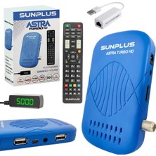 Allians Mini Full Hd Uydu Alıcı, Youtube Ucast, Ethernet, Astra Turbo Hd, Iks Hediye