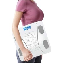 Esranın Dünyası Akıllı Tartı Bluetooth Bağlantılı Yağ Ölçebilen Tartı Yeni Nesil RSTKN34-ESRDNS