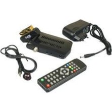 Allians Mini Göz Böcek Uydu Tüplü Tv Scart Alıcı Çok Fonksiyonlu Adaptör
