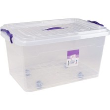 Özbience 50 Lt Tekerlekli Hobi Saklama Kutusu, Pratik ve Şık Organizasyon Çözümü