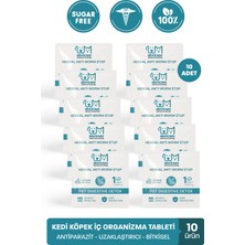 muvicado kedi köpek ıçin lezzetli bitkisel  herbal tableti kedi ve köpek parazit hapı 10 adet ( dış parazit  damla  ayrı  olarak  mevcut)