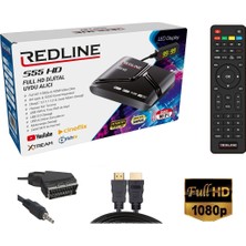 Allians S55 Full Hd Uydu Alıcısı, Dahili Wi-Fi, Youtube, Scart ve Av Kablo Uyumlu