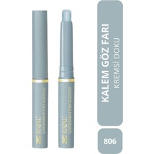 Kajal Suya Dayanıklı Buz Mavisi Göz Farı - Waterproof Ice Blue Eyeshadow NO:806