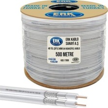 Allians Uzunluk 500M RG58 U4 Mini Çiftli Anten Kablosu