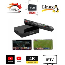 Allians 4K Çanaklı Çanaksız Uydu Cihazı Ip.tv Yayınlı Linux 4gb Ram