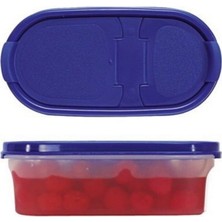 Özbience Şık Oval Kuru Gıda Saklama Kabı 500 Ml, Hızlı ve Güvenli Saklama