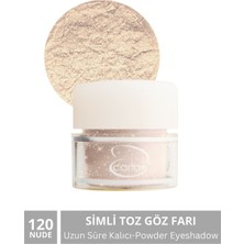 Carla Uzun Süre Kalıcı Simli Nude Toz Göz Farı 2,5 G No:120