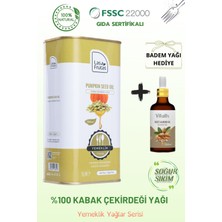 Las Frutas Yemeklik Kabak Çekirdeği Yağı 1 Litre – Soğuk Sıkım, Saf & Doğal
