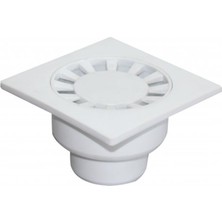 Gama Alttan Çıkışlı Yer Süzgeci Banyo Balkon Gideri