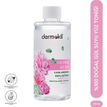 Dermokil %100 Doğal Gül Suyu Canlandırıcı Gözenek Sıkılaştırıcı Tonik 200 ml