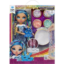 Rainbow High Skyler Parıltılar ve Slime Serisi Bebeği 122418