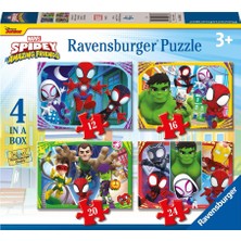 Ravensburger Çocuk Puzzle 4 In Box Spidey RPX120010647