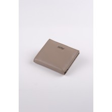 Ancora Leather Hakiki Deri Kadın Portföy Rfıd KORUMALI-46500 Vizon
