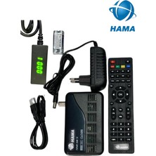 Allians Full Hd Çift USB Mini Uydu Alıcısı, Yüksek Kalite ve Güçlü Performans