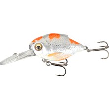 Savage Gear 3D Crucian Crank Sr Pearl White Silver 4.6 cm 7gr Sığ Dalan Maket Balık 0.8-1.0m Yüzme Derinliği
