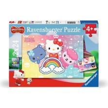 Ravensburger Çocuk Puzzle 2X24 Parça Hello Kitty RPK120010340
